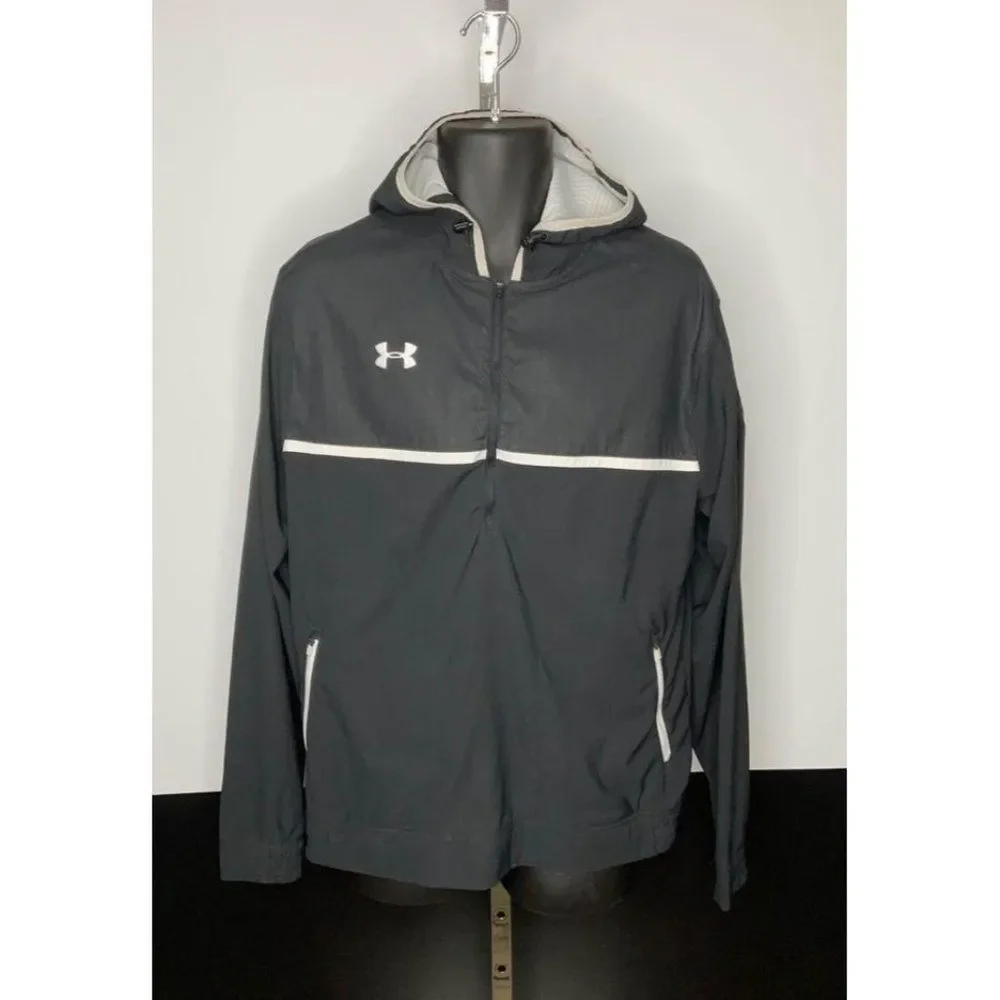 Company logo Fedex Under Armour Medium black windbreaker pullover jacket black